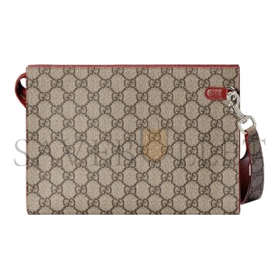 GUCCI BI-COLOR SMALL POUCH 768255 (26*18*6cm)